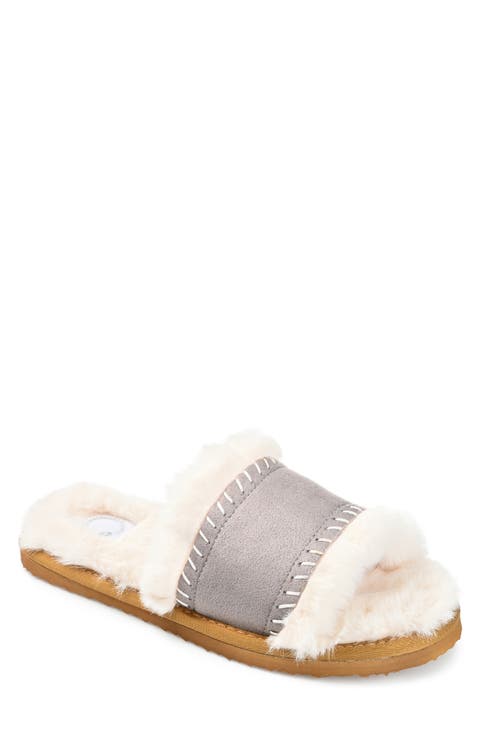 Mardie Faux Fur Slipper (Women)