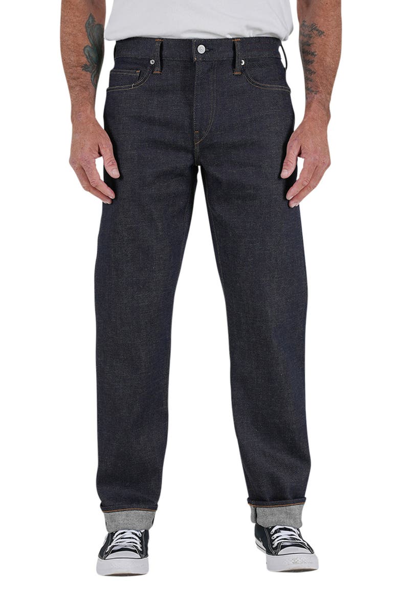 The Barrel Classic Straight Leg 14-Ounce Selvedge Jeans, Main, color, INDIGO RAW