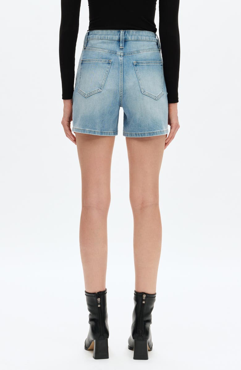Bayeas Elowen High Waist Denim Shorts, Alternate, color, Light Blue