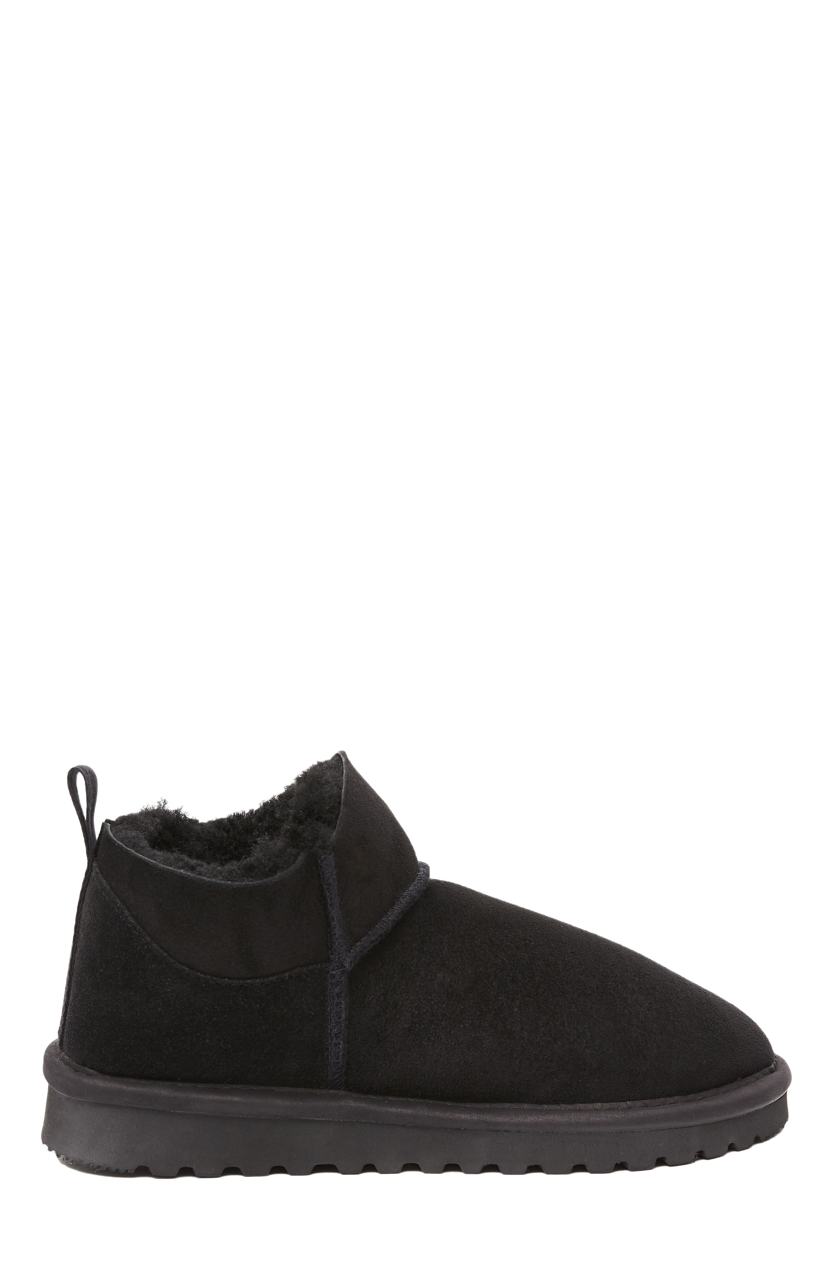Celtic & Co. Celt Shearling Super Shortie Boots, Alternate, color, Black