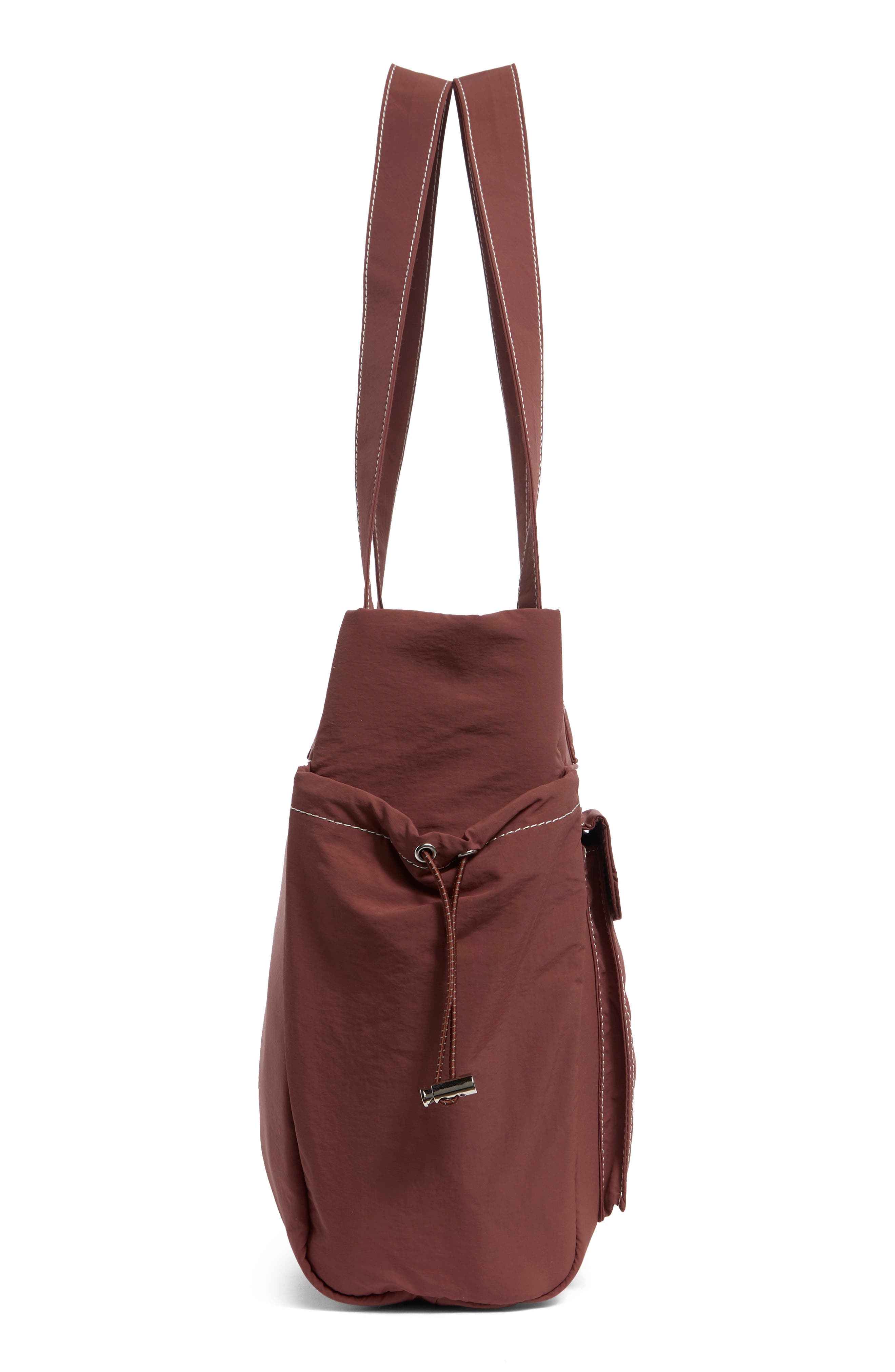 Eliza Techy Tote Bag, Alternate, color, CHOC