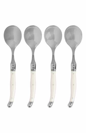 FRENCH HOME Set of 4 Soup Spoons