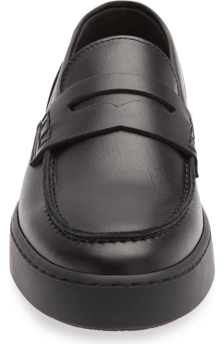 Bruno Magli Magnifico Slip-On Loafer, Alternate, color, Black/ Black