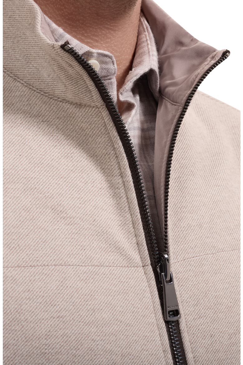 Reversible Knit Vest, Alternate, color, TAUPE