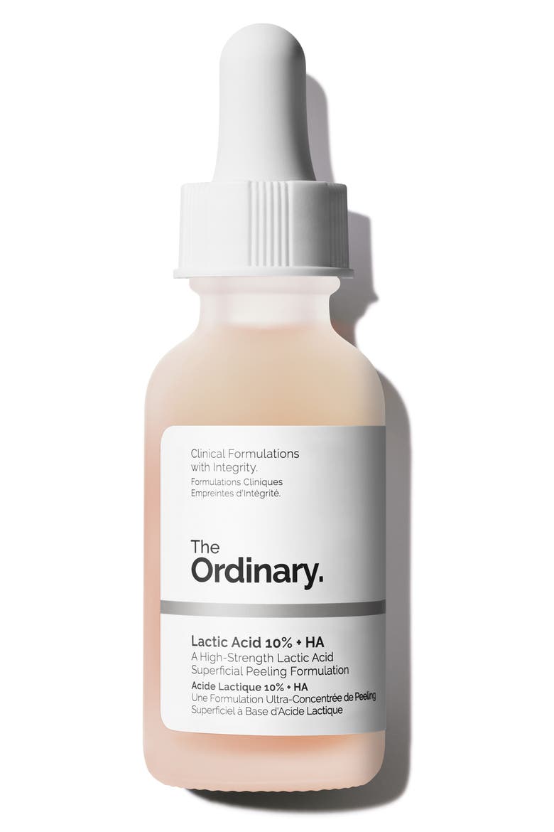 Lactic Acid 10% + HA 2% High-Strength Exfoliating Serum for Uneven Texture, Main, color, NO COLOR