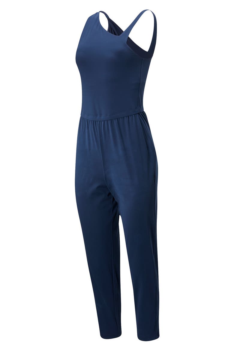 Asymmetrical Jumpsuit, Main, color, NATURAL BLUE