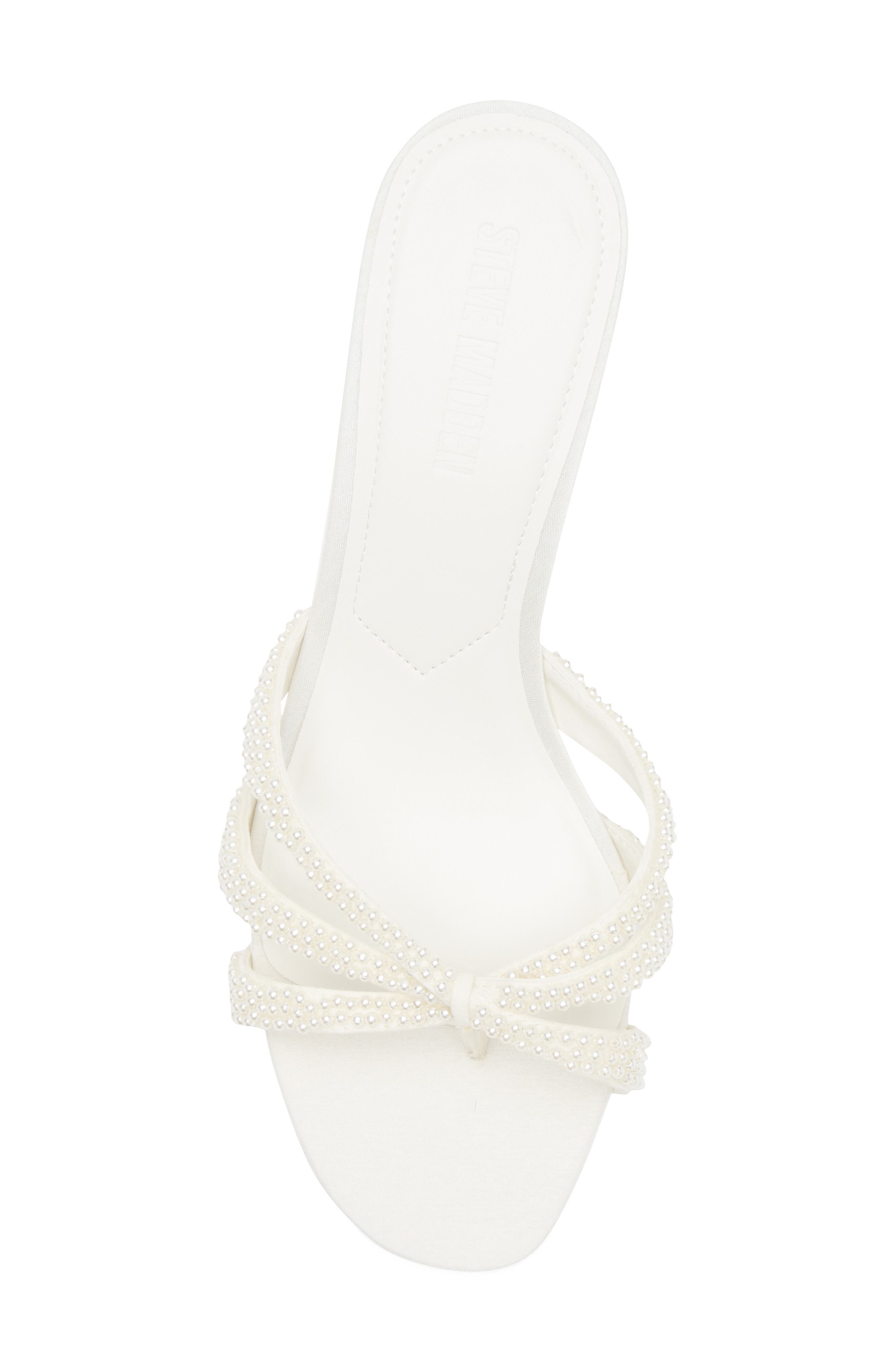 Steve Madden Cary Slide Sandal, Alternate, color, Ivory