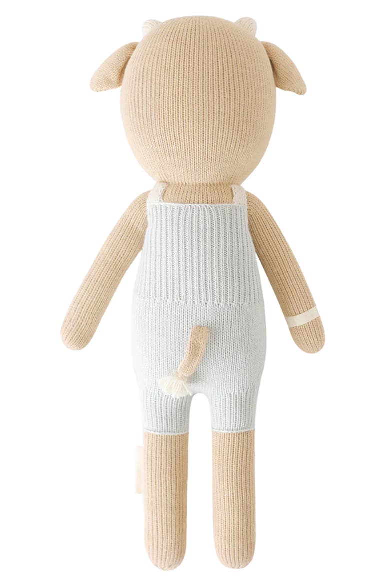 Little Asher the Cow Stuffed Animal, Alternate, color, BLUE
