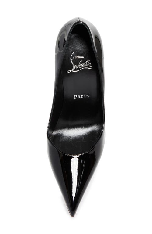 Christian Louboutin Miss Z Patent Leather Pumps 120 In Black