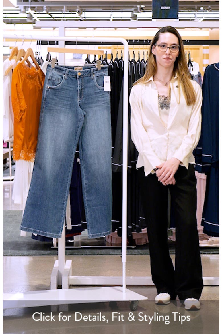 The Jean High Waist Wide Leg Jeans video