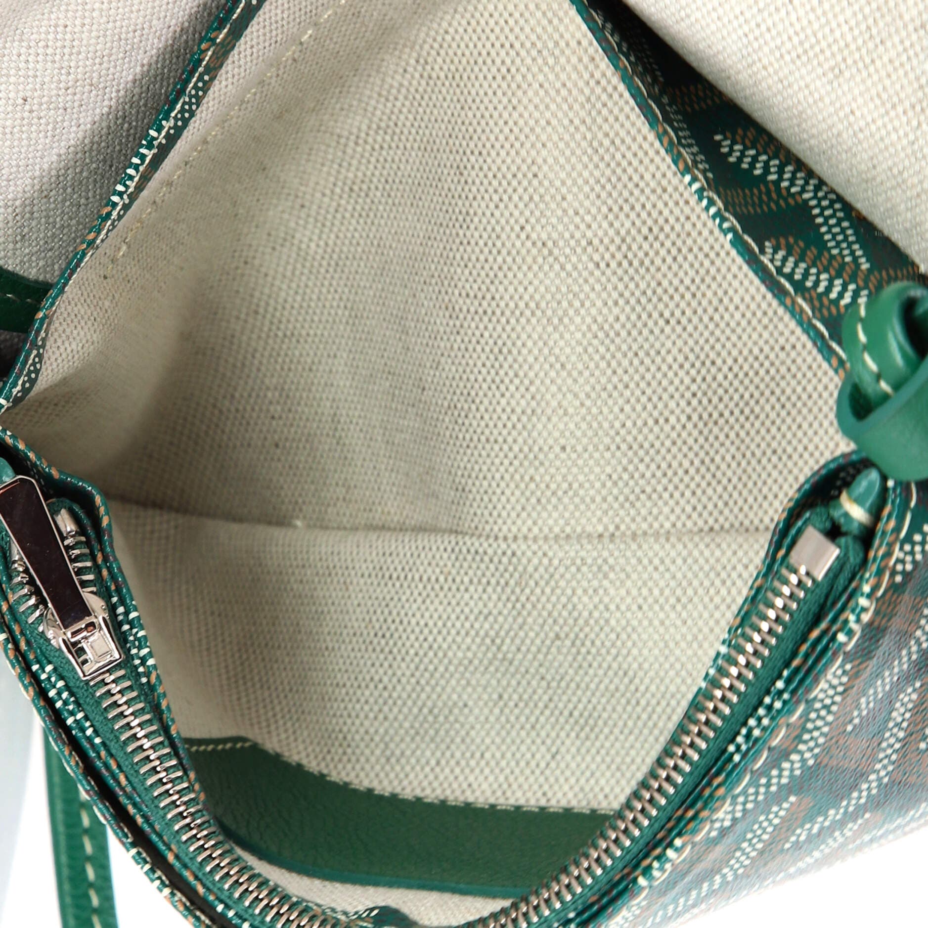 Plumet Clutch Wallet Coated Canvas, Alternate, color, Green
