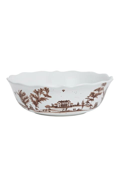 Country Estate Harvest Serving Bowl