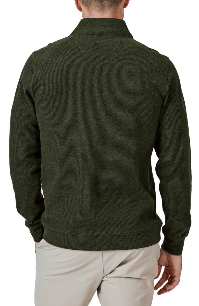 7 Diamonds Generation Quarter Zip Top, Alternate, color, Dark Khaki