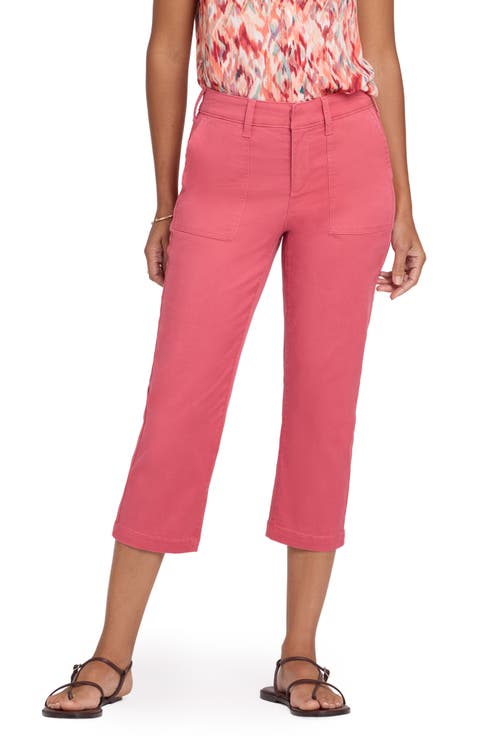 Utility High Waist Crop Pants