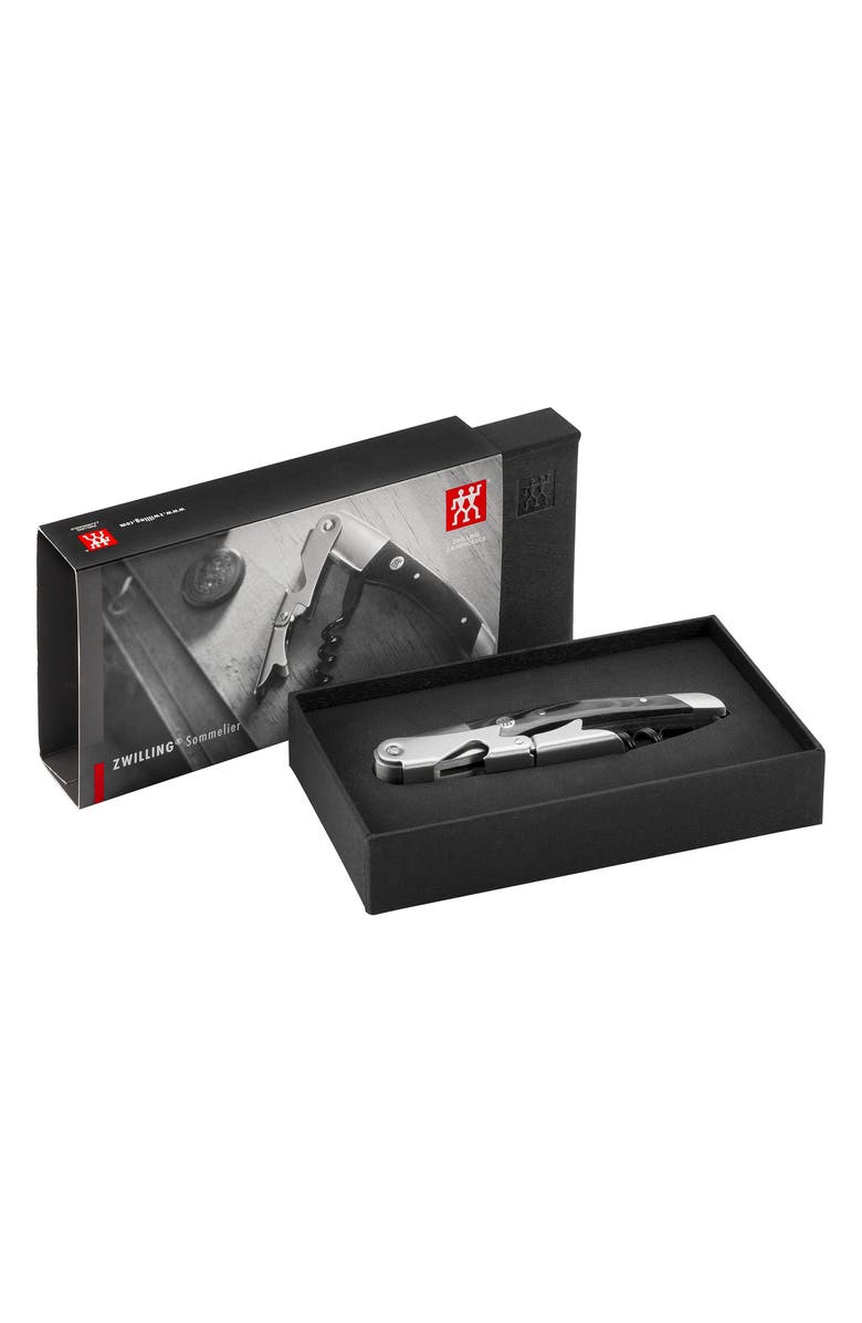ZWILLING Sommelier Stainless Waiter's Knife Corkscrew, Alternate, color, Stainless Steel