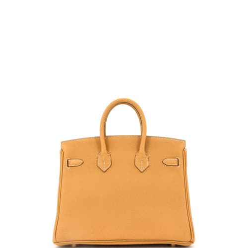 Pre-owned Hermes Hermes Birkin Handbag Brown Maurice With Gold Hardware 25 In Brown