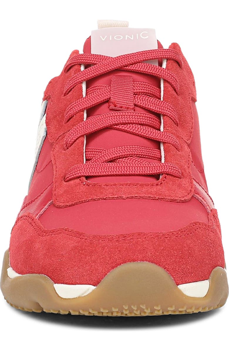 Vionic Slim Glide Sneaker, Alternate, color, Varsity Red