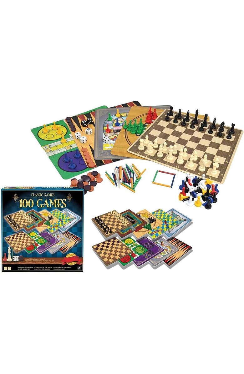 Merchant Ambassador 100 Games Classic Collection, Alternate, color, Multicolored