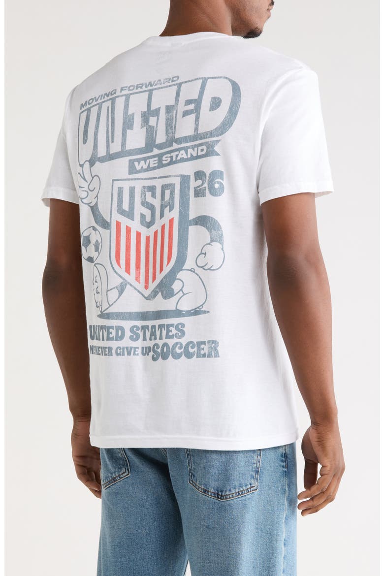 USA United Cotton Graphic T-Shirt, Alternate, color, WHITE