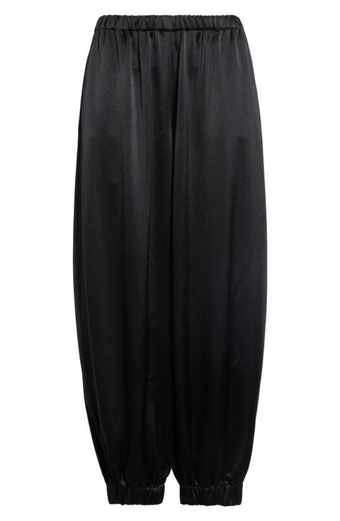 Declan Pull On Satin Balloon Pants