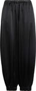 ALICE + OLIVIA Declan Pull On Satin Balloon Pants