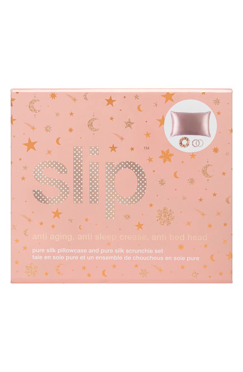 slip Pillowcase & Scrunchie Set (Nordstrom Exclusive) USD $115 Value, Alternate, color,