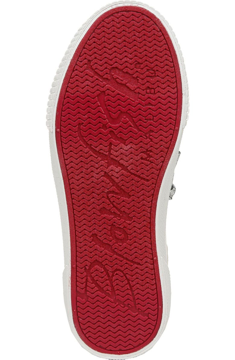 Blowfish Malibu Kids' Cambria Sneaker, Alternate, color, White/ Silver