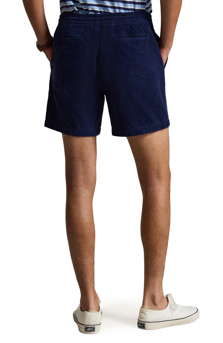 Polo Ralph Lauren Prepster 6-Inch Corduroy Drawstring Shorts, Alternate, color, Newport Navy