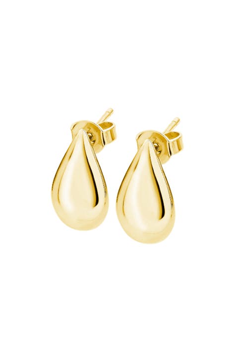 Large Tear Drop Studs