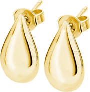 Lucy Quartermaine Large Tear Drop Studs