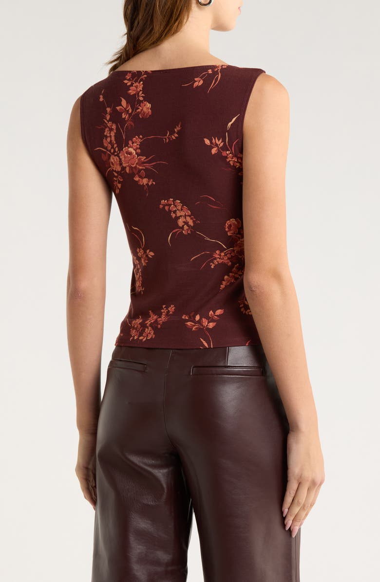 Reformation Dusk Sleeveless Knit Crop Top, Alternate, color, Lydia