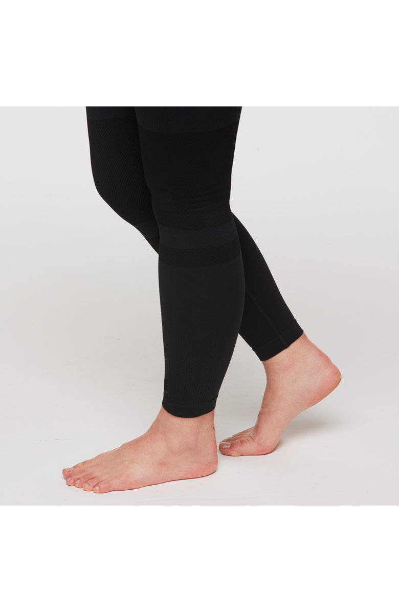 Cotopaxi Debajo Seamless Baselayer Tight - Women's, Alternate, color, Cotopaxi Black