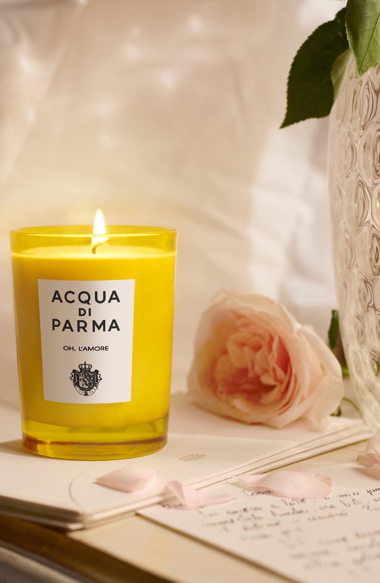 Acqua di Parma Oh L'Amore Candle, Alternate, color, 