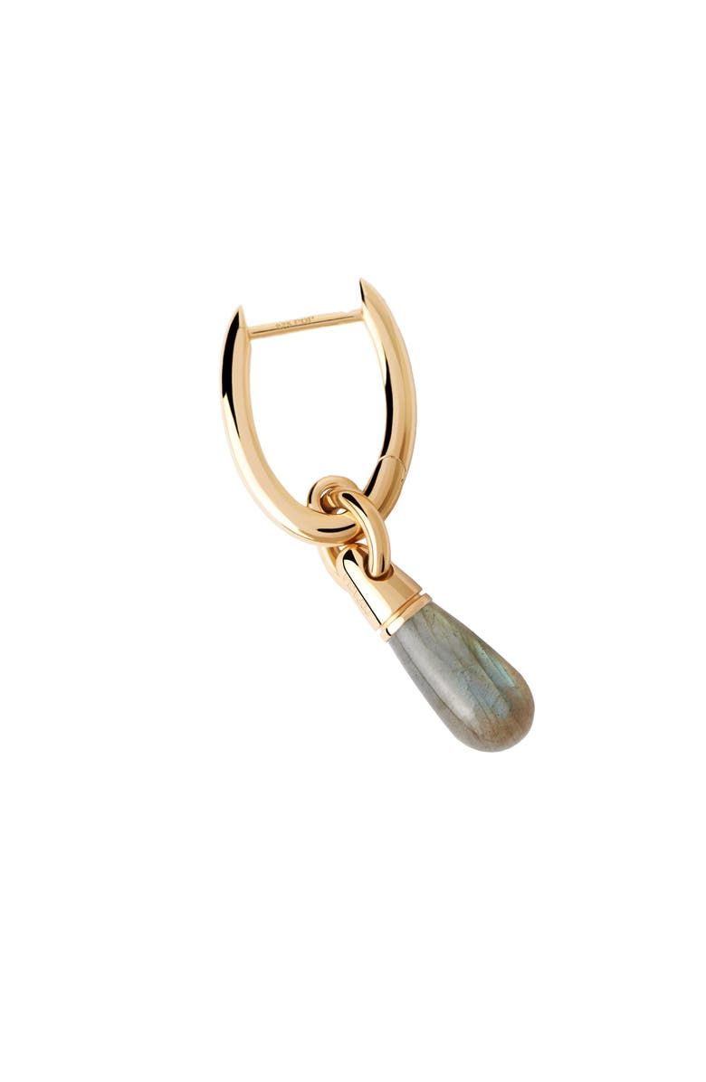 PDPAOLA Jupiter Single Hoop, Alternate, color, Labradorite