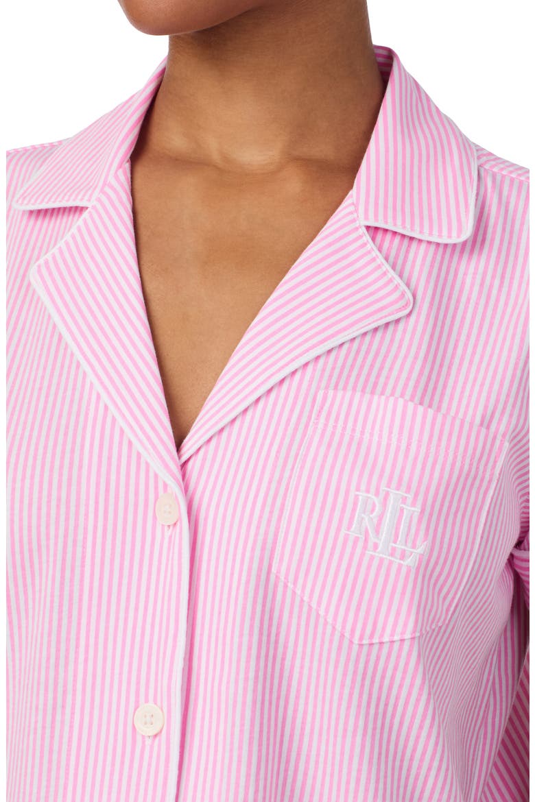 Print Short Pajamas, Alternate, color, PINK PRINT