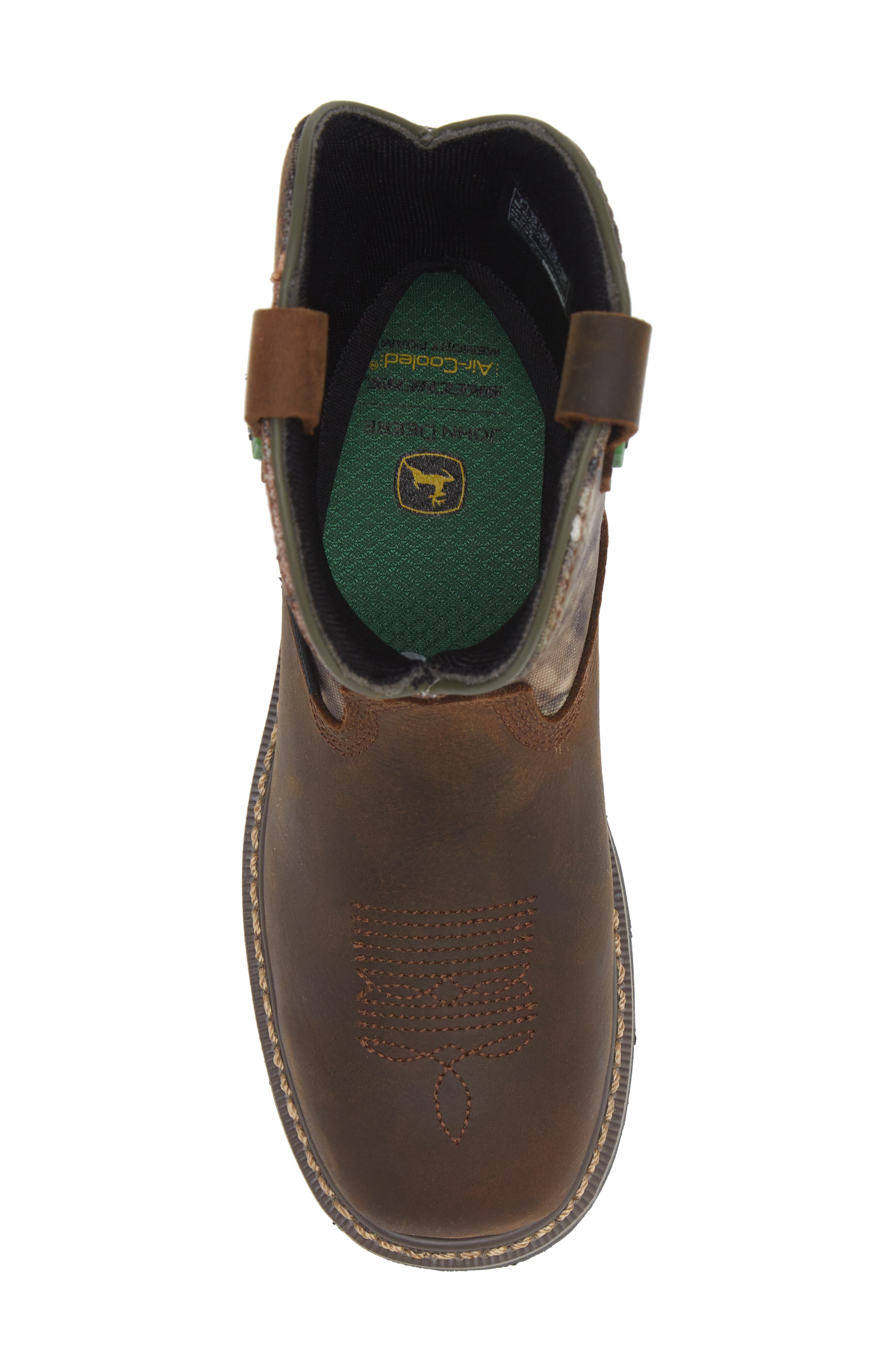 SKECHERS x John Deere Rowood Waterproof Western Boot, Alternate, color, 