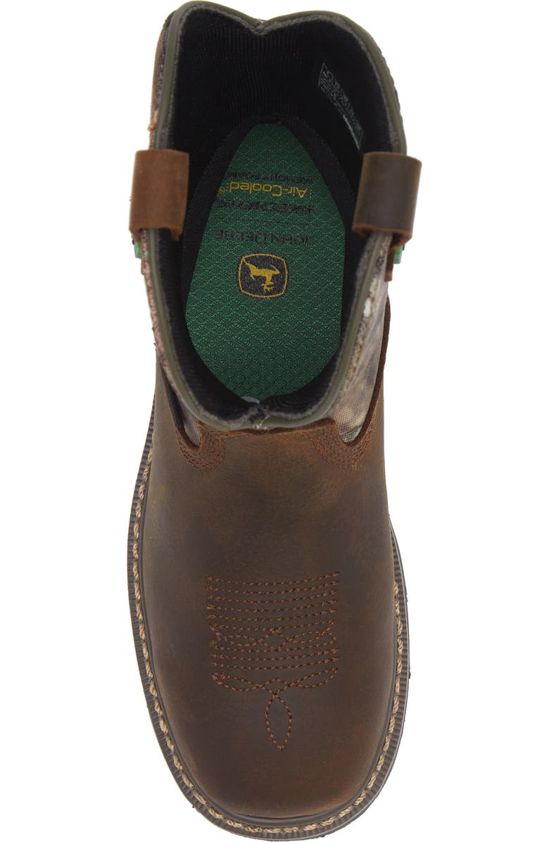 SKECHERS x John Deere Rowood Waterproof Western Boot, Alternate, color,