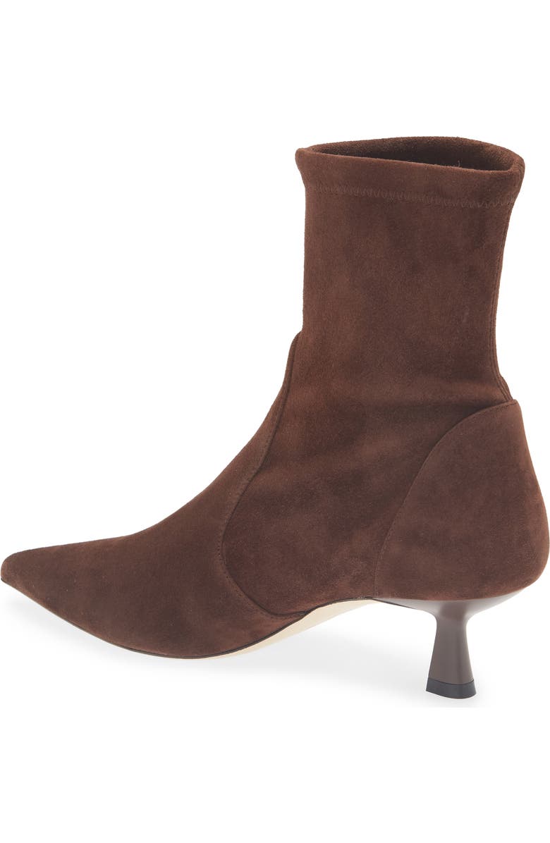 Stuart Weitzman Stuart Supersculpt Bootie, Alternate, color, Walnut