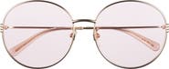 Gucci 60mm Round Sunglasses