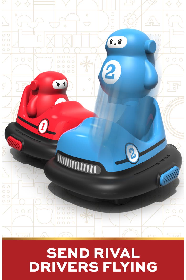 Radio Controlled Bumper Car Bots Toy, Alternate, color, BLUE/ RED