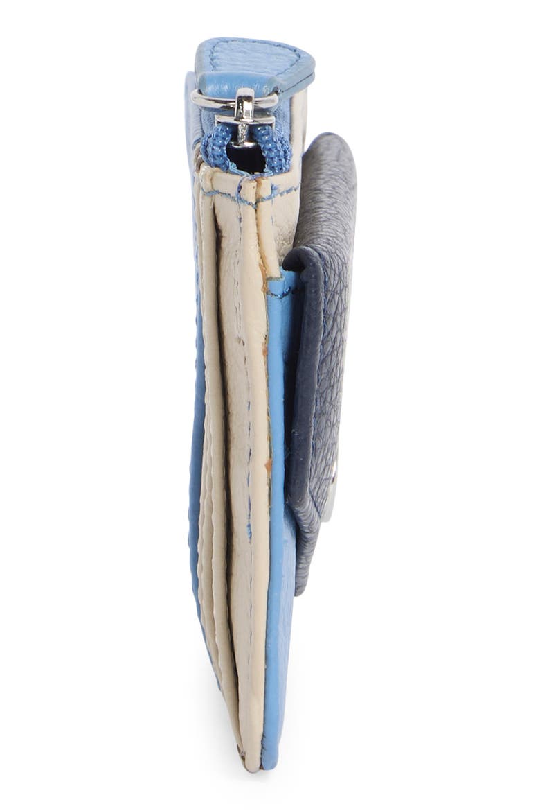 Penny Chain Wallet, Alternate, color, NAVY MISTY BLUE PARCHMENT