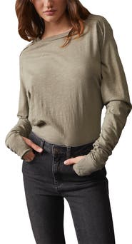 Free People We the Free Arden Extra Long Cotton Top