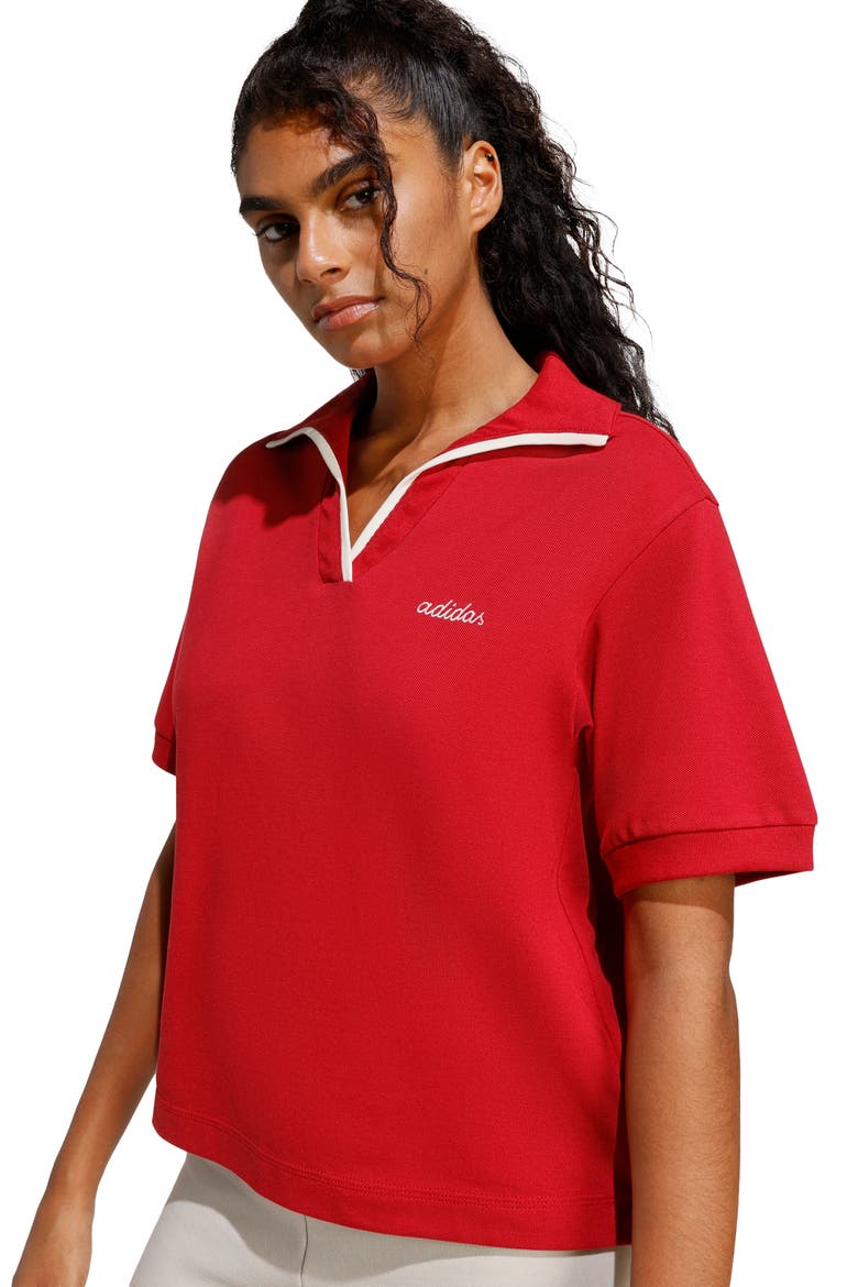 Colorpop Polo, Alternate, color, ACTIVE MAROON/ OFF WHITE