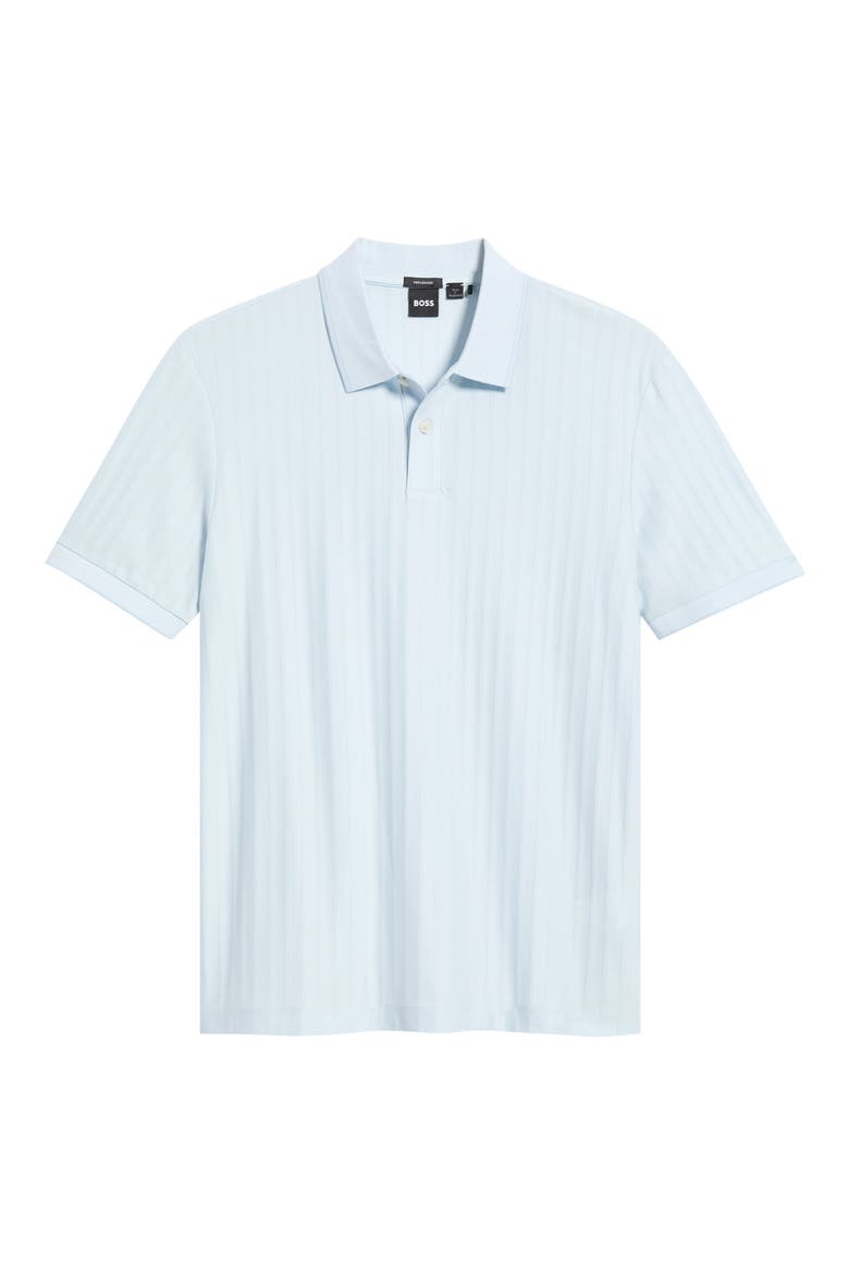 H-Parlay Cotton Polo, Alternate, color, OPEN BLUE