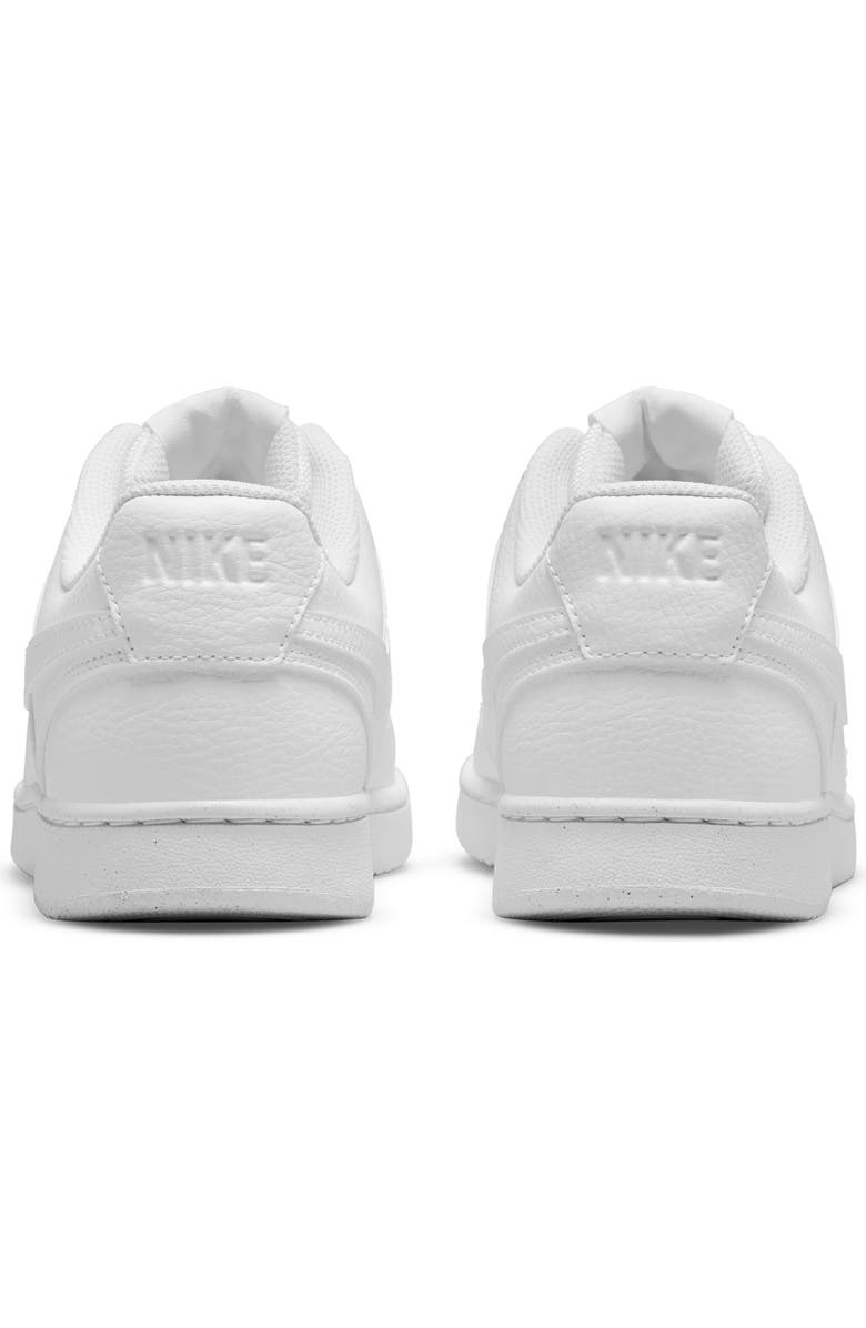 Nike Court Vision Low Sneaker, Alternate, color, 100 White/White/White