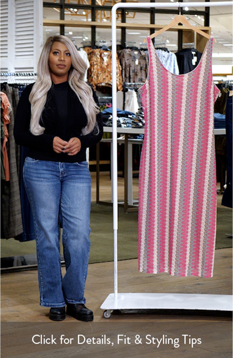 Leilani Stripe Midi Dress, sales video thumbnail