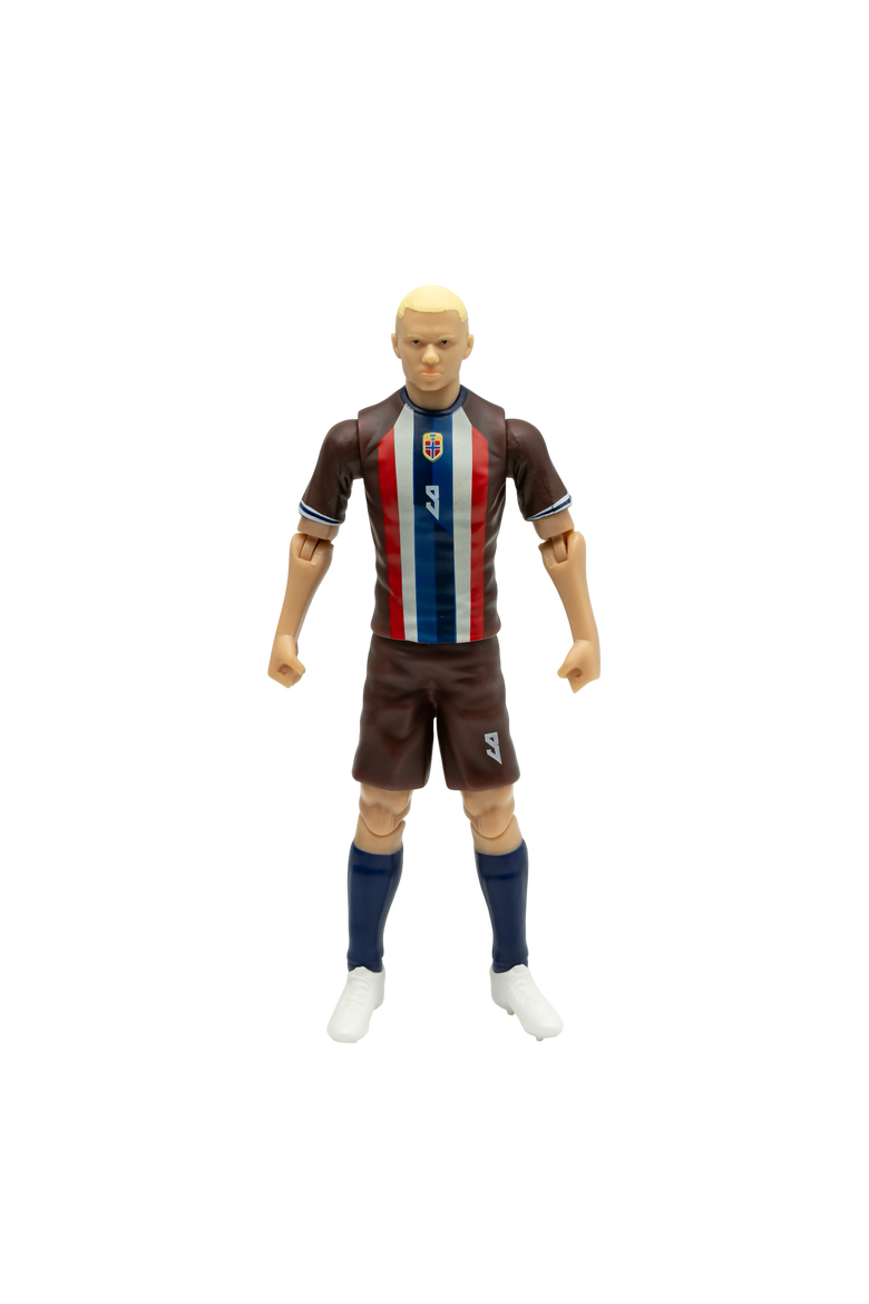 SOCKERS Norway National Erling Haaland 8" Collectible Soccer Action Figure, Main, color, No Color