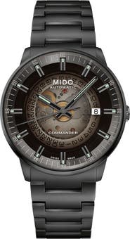 MIDO Commander Gradient Skeletal Automatic Bracelet Watch, 40mm