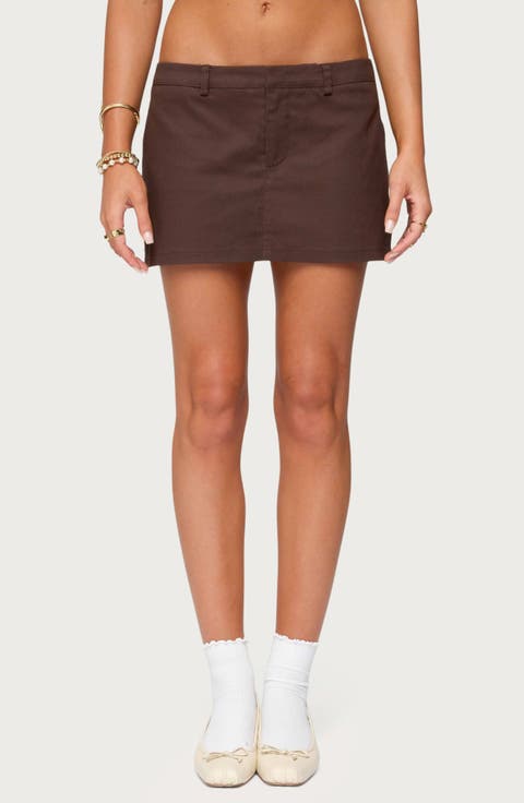 Kennie Low Rise Miniskort