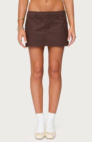 EDIKTED Kennie Low Rise Miniskort